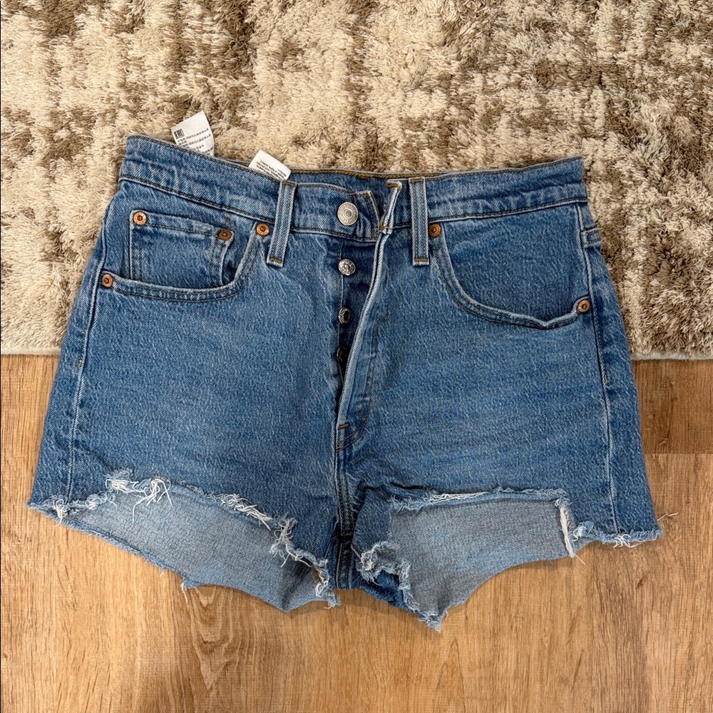 Levi's Classic Blue Jean Shorts